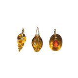 LUXE AMBER TRIO CHARM SET