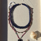 LIMITED EDITION Layering Necklace in watermelon Tourmaline
