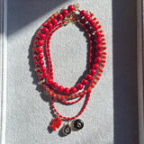 12MM Coral Beach Necklace
