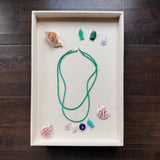 GREEN ONYX LAYERING NECKLACE