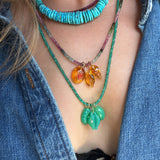 LUXE GREEN TRIO CHARM SET