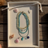 HAND-KNOTTED LEMON QUARTZ NECKLACE
