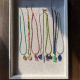 DAINTY LAPIS NECKLACE
