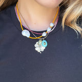 MELON PUNCH BAROQUE NECKLACE