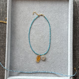 TINY 2MM NECKLACE IN APATITE