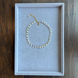 Pearl and Ametrine + Citrine + Peridot Gradient Necklace