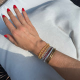HONEY OPAL AND YELLOW SAPPHIRE BRACELET