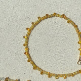 HONEY OPAL AND YELLOW SAPPHIRE BRACELET