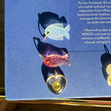 Blue Chalcedony Fish Charm