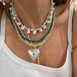 NUCLEUS PEARL BEACH NECKLACE