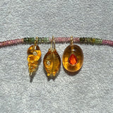 LUXE AMBER TRIO CHARM SET