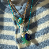 Moonstone Minnow Charm for chain