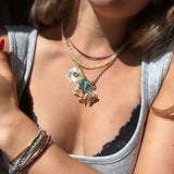 ULTRA FINE FACETED OPAL NECKLACE