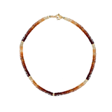 Ombre Faceted Garnet Necklace