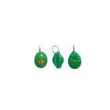 LUXE GREEN TRIO CHARM SET
