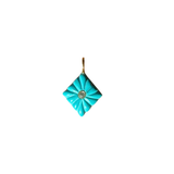 Turquoise Diamond Charm