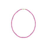 MAGGIE PINK FACETED OPAL NECKLACE