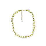NEW Pearl and Peridot Necklace