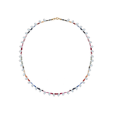 PREORDER: MOONSTONE AND SAPPHIRE BRIOLETTE NECKLACE