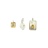 LUXE MOTHER OF PEARL TRIO CHARM SET