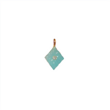 Sky Blue Diamond Charm