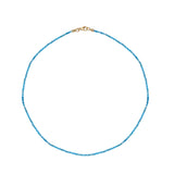 TINY 2MM NECKLACE IN APATITE