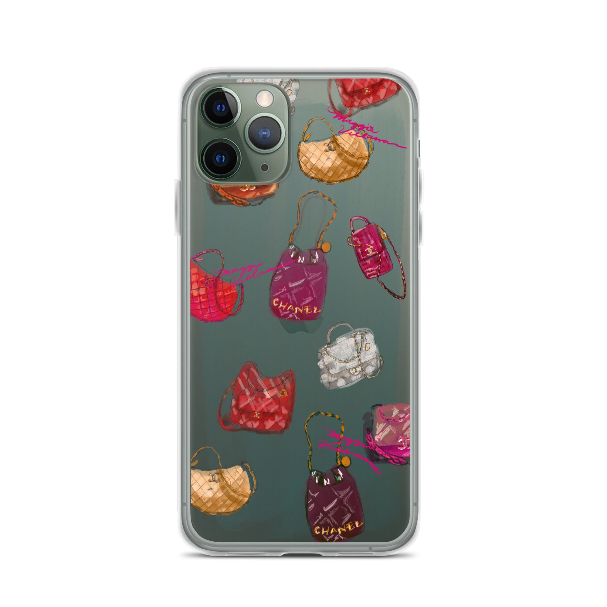 Purse Fashion Illustration Clear Case for iPhone®