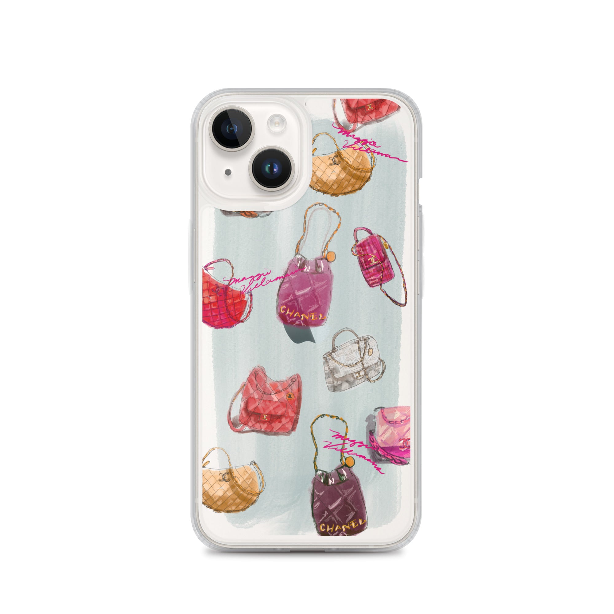 Purse Fashion Illustration Clear Case for iPhone®