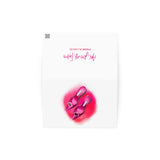 Pink Manolo Shoe Fashion Illustration Greeting Card