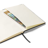 Pink Manolo Shoe Fashion Illustration Hardcover Bound Notebook