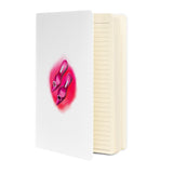 Pink Manolo Shoe Fashion Illustration Hardcover Bound Notebook