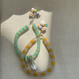 SORRENTO VINYL BEAD NECKLACE