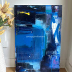 Midnight In Barcelona Original Artwork 24 X 36 Artwork