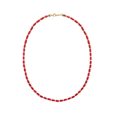 Delphi Coral Strand Necklace