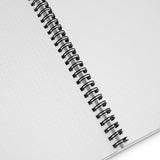Pink Fendi Fashion Illustration Spiral Notebook