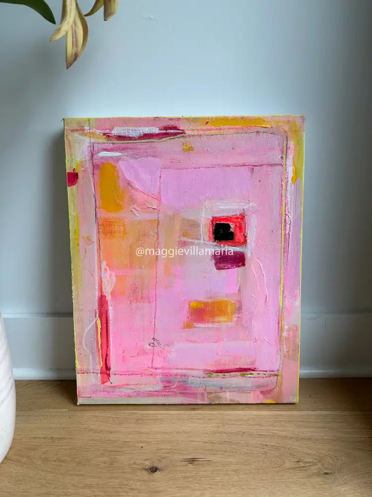 Sunset Spritz Original Artwork 16 X 20 Artwork
