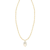 BAROQUE  PEARL CHAIN NECKLACE