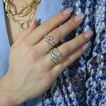 Pink Snake Wrap Ring - Maggie Villamaria Jewelry 