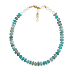 Amazonite Luxe Necklace - Maggie Villamaria Jewelry 
