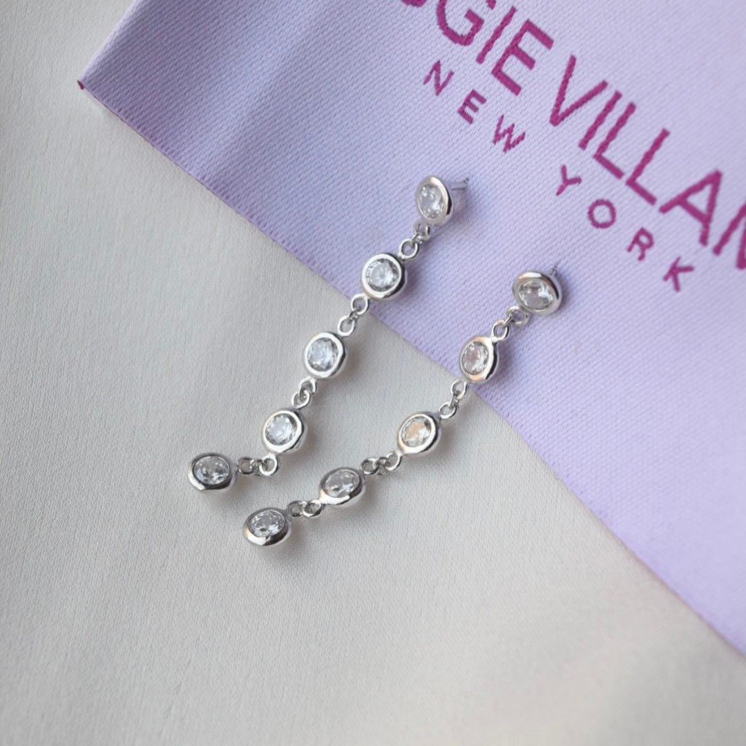 Diamond Lights Earrings - Maggie Villamaria Jewelry 